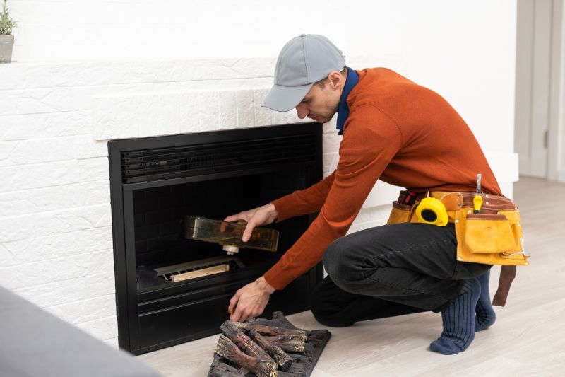 Products For Fireplace Service in use